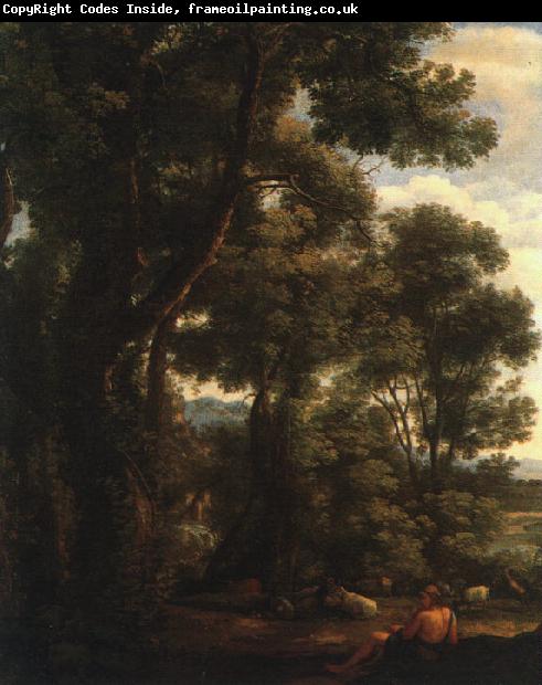 Claude Lorrain Landscape with Goatherd